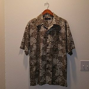 Cactus Black Label Aloha Collared Shirt